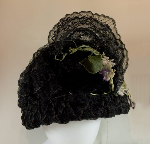 Woman's Black Horsehair Hat - Hat