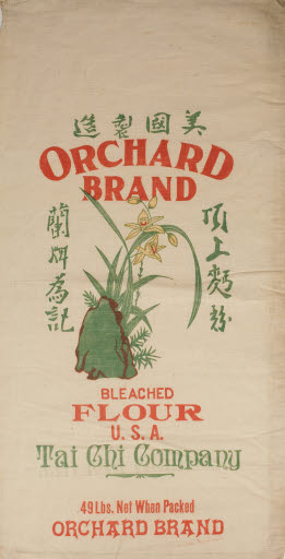 Orchard Brand, Tai Chi Company Flour Sack (Spokane Flour Mills) - Sack, Flour