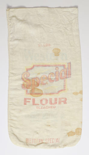 Grange Milling Co Flour Sack, Davenport - Sack, Flour
