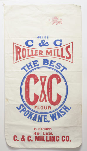 C & C Roller Mills Flour Sack - Sack, Flour