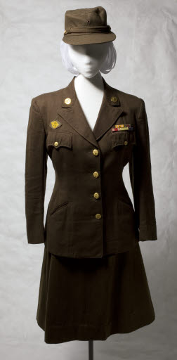 Betty Marchand's WWII US Army Uniform - Uniform