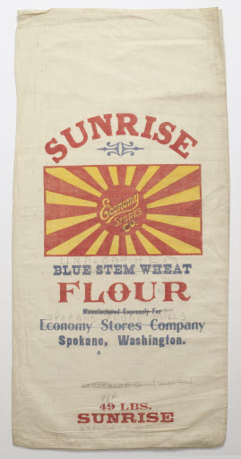 Sunrise Blue Stem Wheat Flour Sack (Economy Stores Company) - Sack, Flour