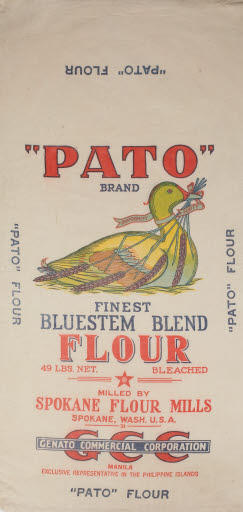 Pato Brand Finest Bluestem Blend Flour Sack (Spokane Flour Mills) - Sack, Flour