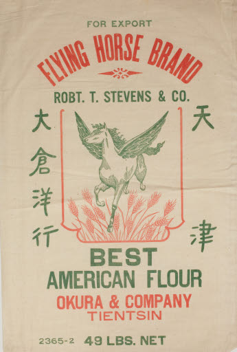 Flying Horse Brand Flour Sack - Sack, Flour