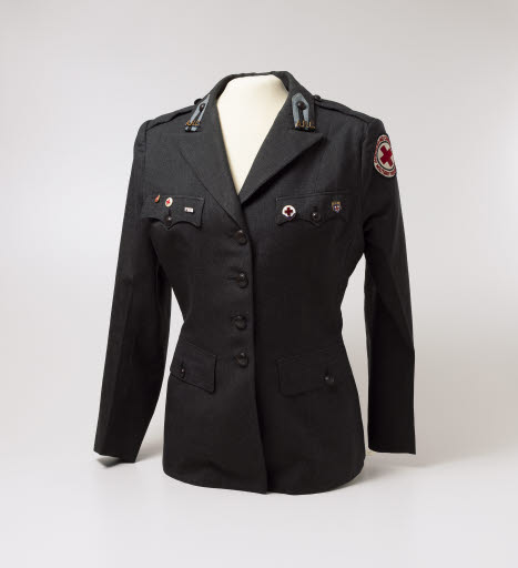 Red Cross Nurse Uniform Jacket - Uniform; Jacket