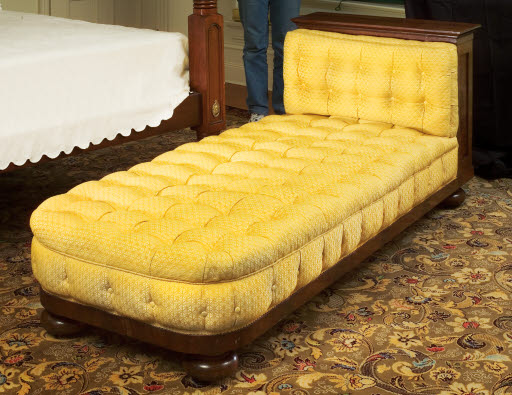 Yellow Bedroom Chaise Longue - Chaise