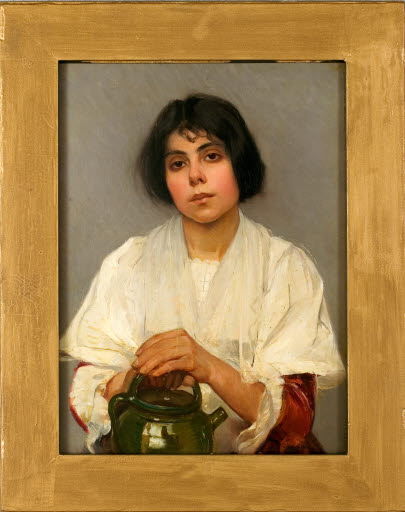 Italian Peasant Girl - Painting