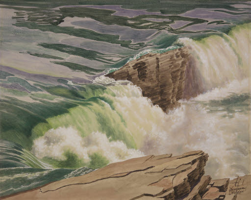 Kettle Falls - Painting