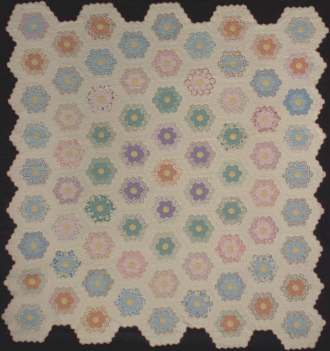 Grandmother's Flower Garden Quilt - Quilt