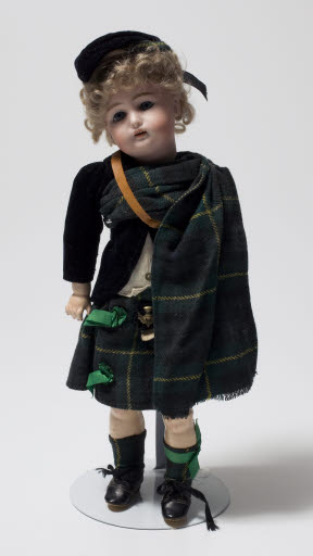 Scottish Bagpipe Player Doll - Doll