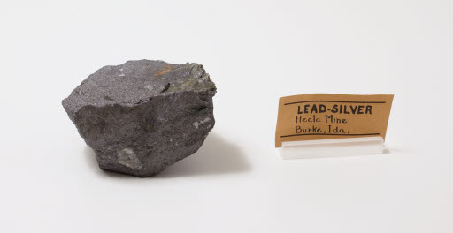 Lead, Silver, Burke, Idaho, Hecla Mines - Geospecimen