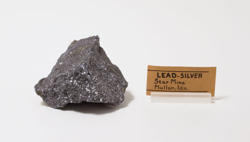 Lead and Silver Geospecimen from Star Mine, Mullan, Idaho - Geospecimen