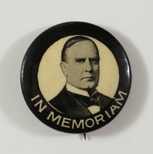 In Memoriam (McKinley) Political Button - Button, Political
