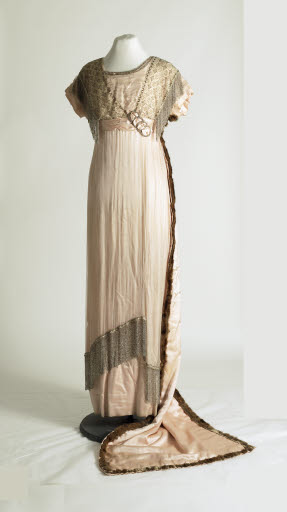 Margaret Bean's Fur-Trimmed Gown - Dress; Dress, Bridesmaid