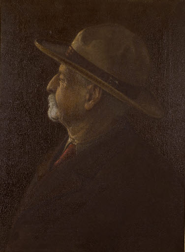 Portrait of Captain Jack Hart - Painting