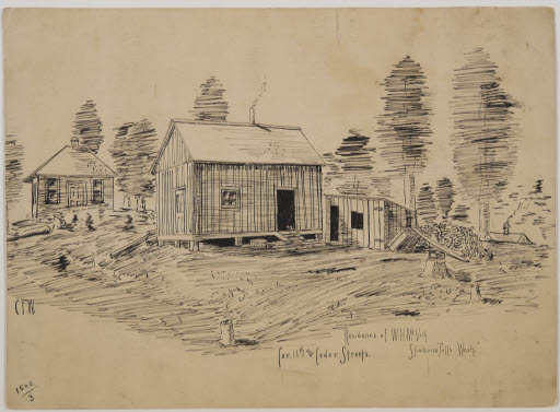Residence of W. H. McVay - Drawing