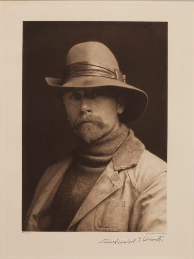 Edward S Curtis - Self Portrait - Photogravure