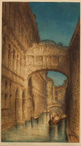 The Bridge of Sighs, Venice - Print