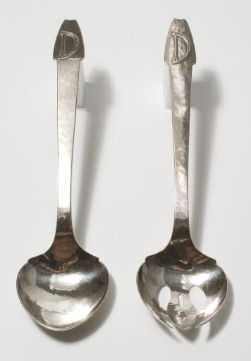 Kalo Silver Serving Spoon - Spoon, Serving