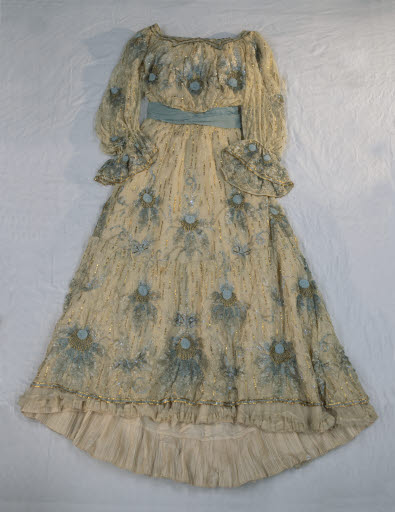 Grace Campbell's Blue Flower Dress - Dress