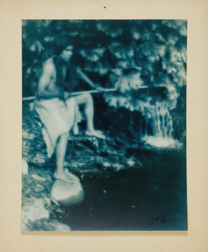 Hoopla Tribe - Photograph; Cyanotype
