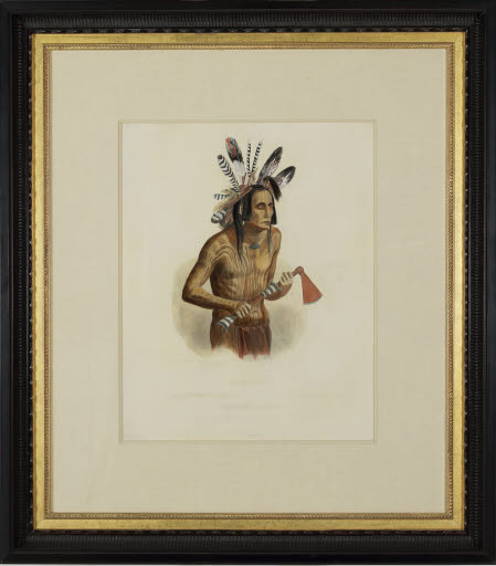 Portrait of A Mandan Chief  MATO-TOPE - Print