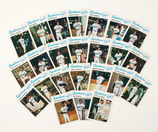 Spokane Indians Baseball Cards, 1986 - Card, Baseball