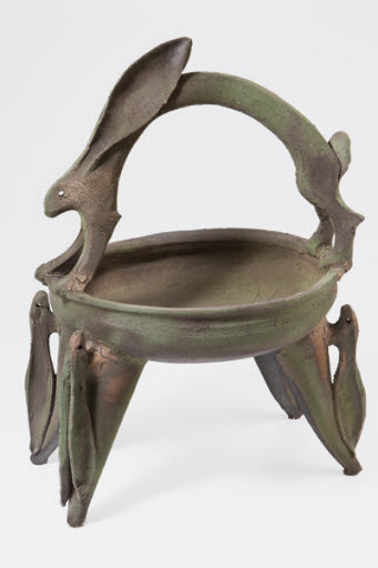 Hare Basket - Sculpture