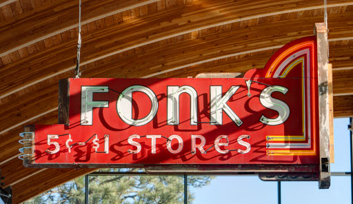 Fonk's Neon Sign, Colville, WA - Sign