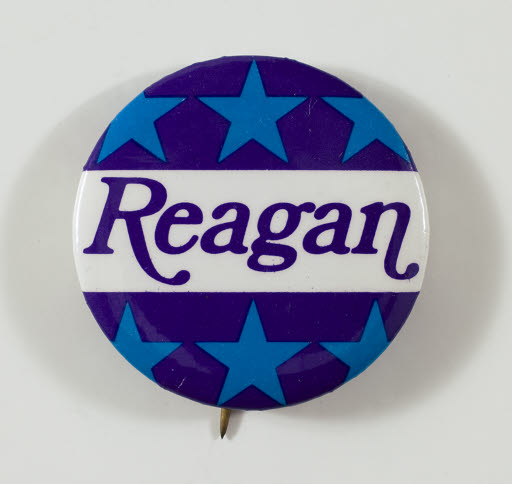Reagan Campaign Button - Button, Political