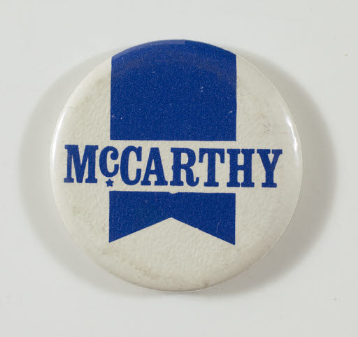 Eugene McCarthy Campaign Button - Button, Political