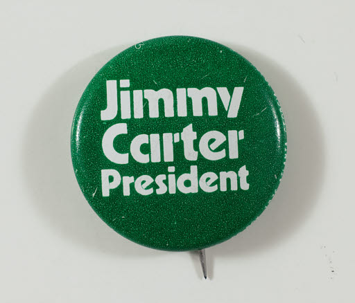 Jimmy Carter President Campaign Button - Button, Political