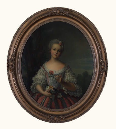 Portrait of Madame Louise de France - Painting
