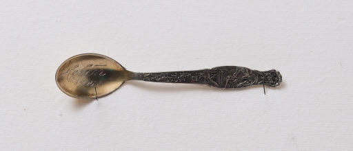 Helen Campbell's "Nieu Amsterdam" Spoon - Spoon, Souvenir