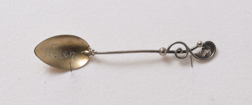 Helen Campbell's Wire Spoon - Spoon, Souvenir