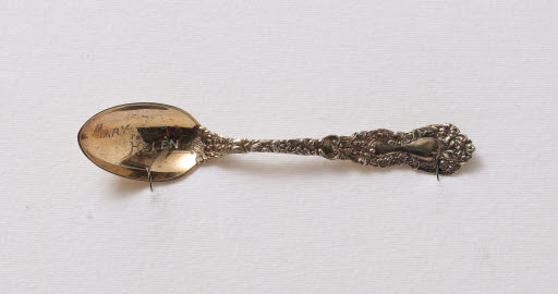 Helen Campbell's Rococo Spoon - Spoon, Souvenir