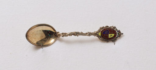 Helen Campbell's Order of the Garter Spoon - Spoon, Souvenir
