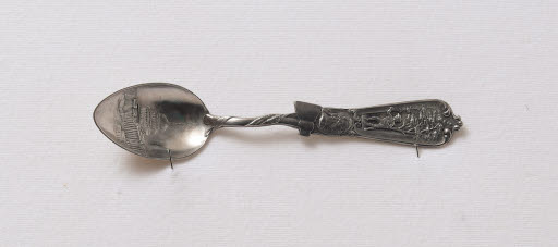 Helen Campbell's George Washington Spoon - Spoon, Souvenir