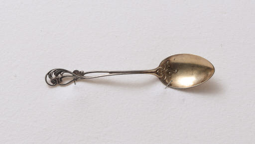 Helen Campbell's Art Nouveau Spoon - Spoon, Souvenir