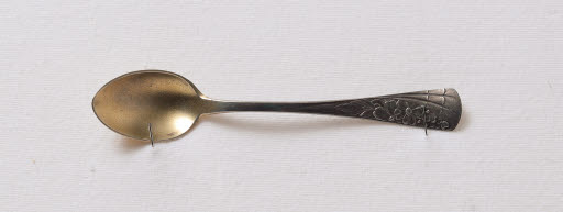 Helen Campbell's Floral Spoon - Spoon, Souvenir