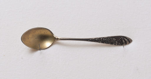 Helen Campbell's Pointed Floral Spoon - Spoon, Souvenir