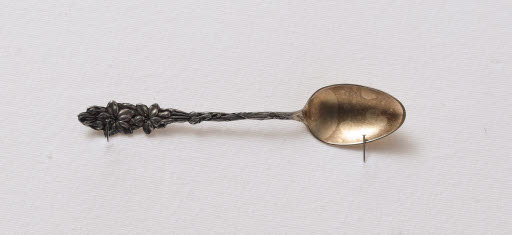 Helen Campbell's Two-Flower Spoon Pair - Spoon, Souvenir