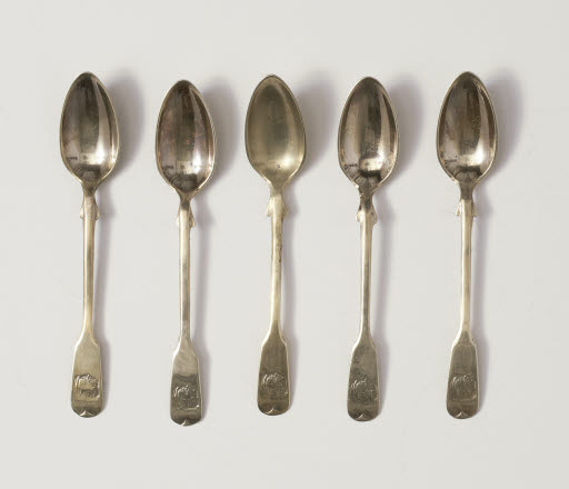 Stamped Handle Demitasse Spoons - Spoon, Demitasse