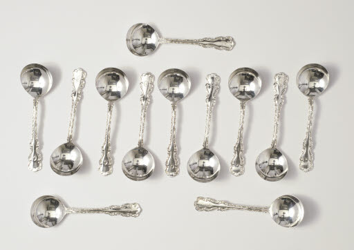 Louis XV Bouillon Spoons - Spoon, Bouillon; Spoon, Soup