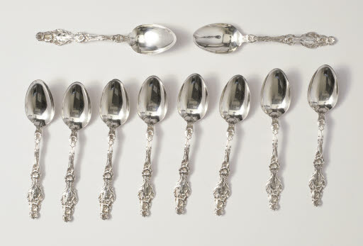 Lily Pattern Teaspoons - Spoon, Eating
