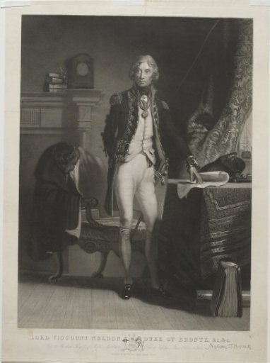 Lord Viscount Nelson, Duke of Bronte - Engraving