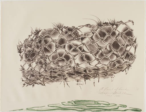 A Parcel of Land - Lithograph