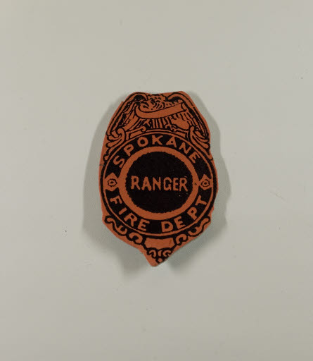 Toy Spokane Fire Department Ranger Badge - Costume, Dress-Up