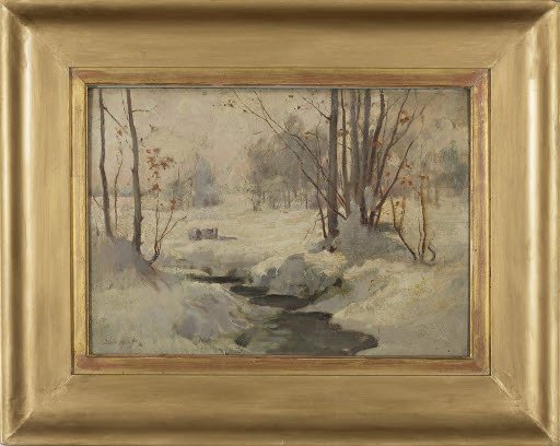 A Winter Afternoon - Painting