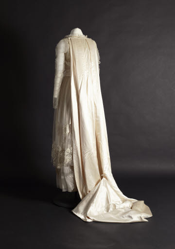 Helen Campbell's Wedding Dress Train - Dress, Wedding; Train